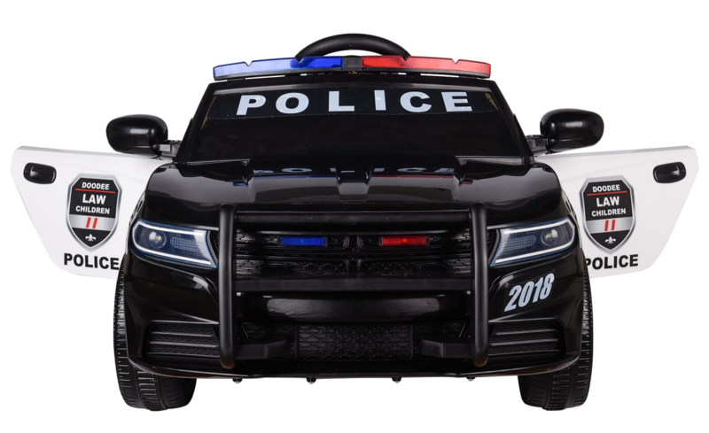 Onbevredigend uitdrukken barst Politie auto JC666 voor 1 kind 12 V RC